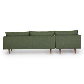 Burrard 112" Left Sectional - Forest Green