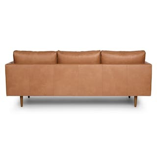 Burrard 83.5" Leather Sofa - Bella Caramel