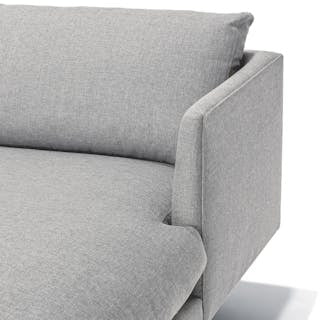 Burrard 112" Right Sectional - Seasalt Gray