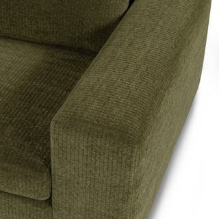 Beta 49" Right Arm Chair Module - Cypress Green