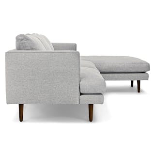 Burrard 112" Right Sectional - Seasalt Gray