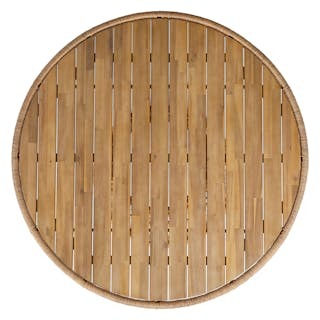 Calliope 54.5" Outdoor Dining Table - Wicker