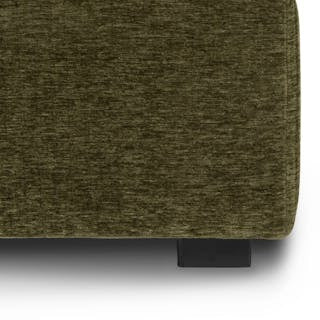 Beta 137.5" Left Modular Chaise Sectional - Cypress Green