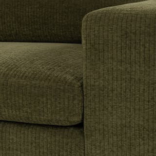 Beta 49" Right Arm Chair Module - Cypress Green