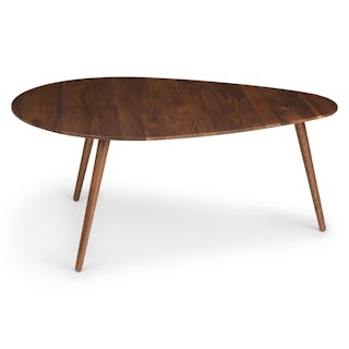 Amoeba 42.5" Coffee Table - Walnut