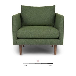 Burrard 32" Lounge Chair - Forest Green