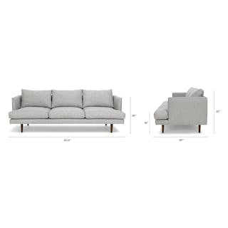 Burrard 29" Ottoman - Seasalt Gray