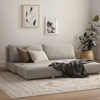 Braam 75" Sofa Bed - Light Miller Gray