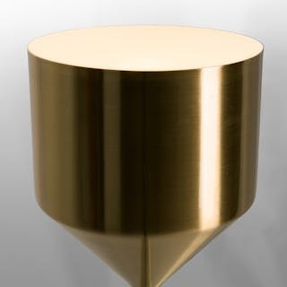 Barbell Floor Lamp - Brass