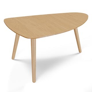 Amoeba 42.5" Coffee Table - Walnut