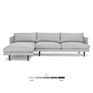 Burrard 112" Left Sectional - Seasalt Gray