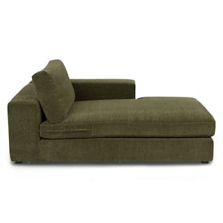 Beta 49" Right Chaise Module - Cypress Green