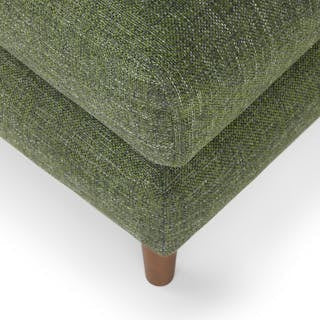Burrard 29" Ottoman - Forest Green