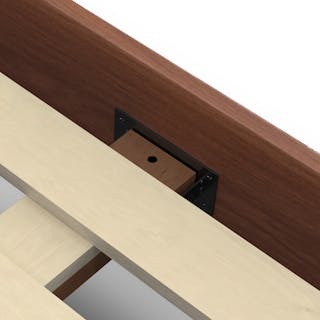 Basi Queen Bed Frame - Walnut