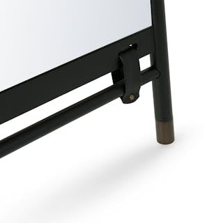 Beau Floor Mirror - Black