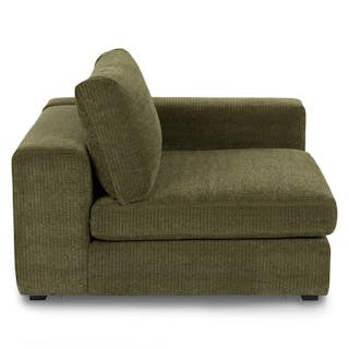 Beta 49" Right Arm Chair Module - Cypress Green