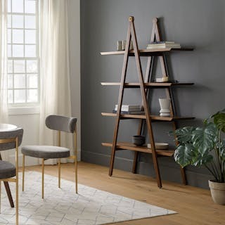 Caliper 47" Shelving Unit - Walnut