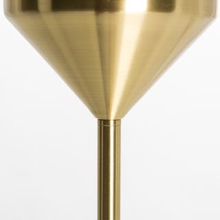 Barbell Floor Lamp - Brass