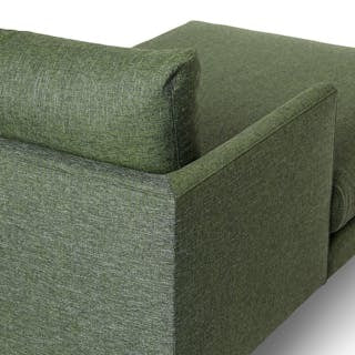 Burrard 112" Left Sectional - Forest Green