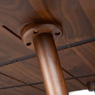 Amoeba 42.5" Coffee Table - Walnut