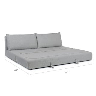 Braam 75" Sofa Bed - Light Miller Gray