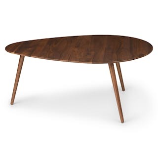 Amoeba 42.5" Coffee Table - Walnut