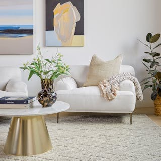 Abisko 42.5" Lounge Chair - Quartz White