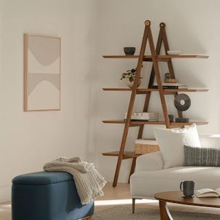 Caliper 47" Shelving Unit - Walnut