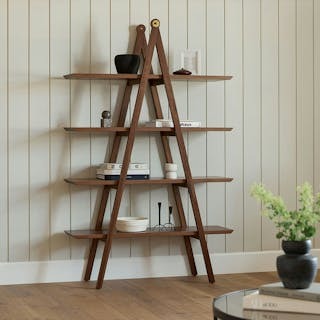 Caliper 47" Shelving Unit - Walnut