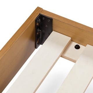 Basi King Bed Frame - Oak