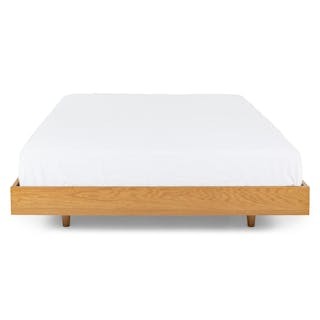 Basi Queen Bed Frame - Oak