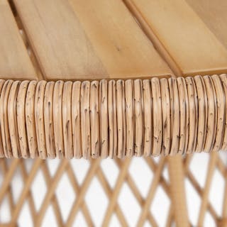 Calliope 54.5" Outdoor Dining Table - Wicker