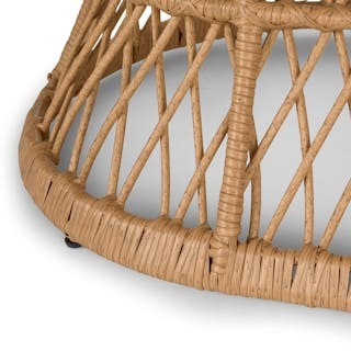 Calliope 78.75" Outdoor Dining Table - Wicker