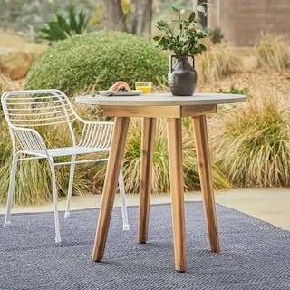 Atra Outdoor Cafe Table - Concrete