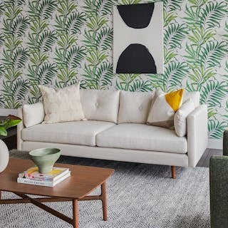 Anton 74" Loveseat - Limestone