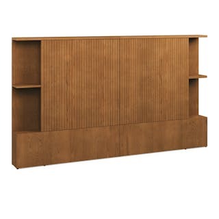 Basi Queen Bed Frame - Oak