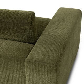 Beta 137.5" Right Modular Chaise Sectional - Cypress Green
