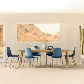 Atra 94.5" Outdoor Dining Table - Concrete