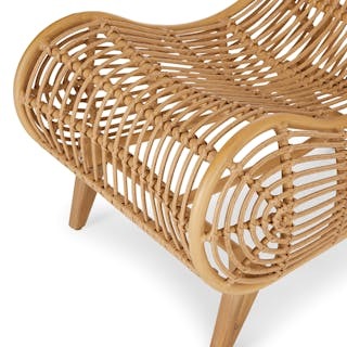 Calova 28" Outdoor Lounge Chair - Resin Wicker