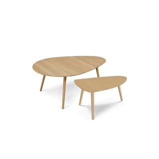 Amoeba 42.5" Coffee Table - Walnut
