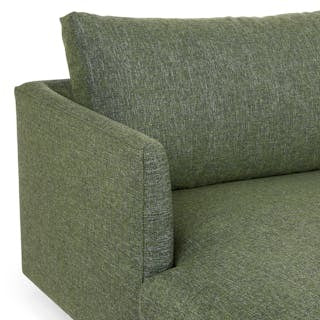 Burrard 112" Left Sectional - Forest Green