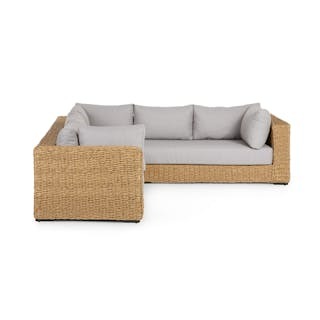 Capra 97" Outdoor Sectional - Beach Sand