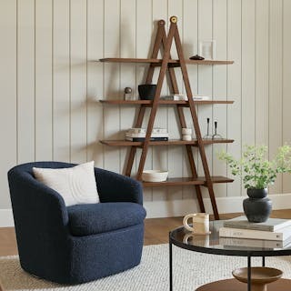 Caliper 47" Shelving Unit - Walnut