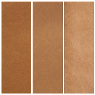 Ansa 54" Leather Bench - Charme Tan