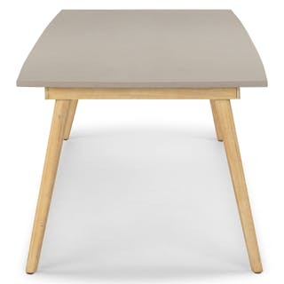 Atra 78.5" Outdoor Dining Table - Concrete